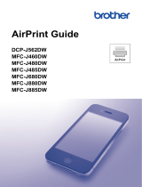Brother Airprint MFC-J460DW User manual