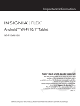 Insignia NS-P10A6100 Important information
