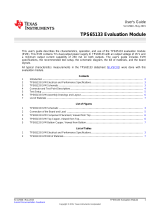 Texas Instruments TPS65133 Evaluation Module User guide