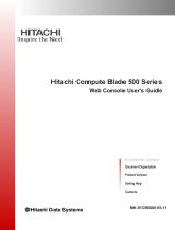 Hitachi Compute Blade 500 Series Web Console Users Manual