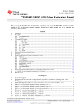 Texas Instruments TPS92691 SEPIC LED Driver Evaluation Board User guide