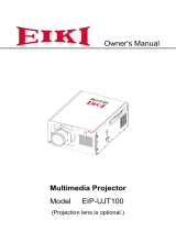 Eiki EIP-UJT100 User manual