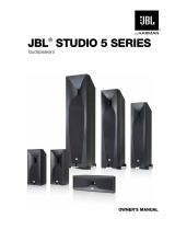 JBL Studio 520C Owner's manual