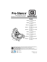 Gravely Pro-Stance 52 CARB User manual