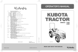 Kubota L2501 User manual