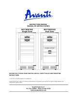 Avanti WCF281E3SS Owner's manual