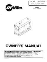 Miller JG098154 Owner's manual