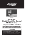 Aprilaire 62 Safety And Installation Instructions Manual