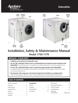 Aprilaire 1750 Installation,Safety & Maintenance Manual