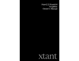 Xtant Xtant4.4 Owner's manual