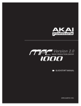 Akai Professional MPC 1000 Owner's manual