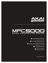 Akai Professional MPC5000 Owner's manual