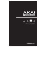 Akai Aria software Owner's manual
