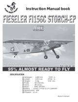 Black Horse Model FIESELER FI156C STORCH - EP User manual