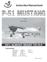 arf P-51 MUSTANG User manual