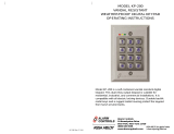 Alarm Controls Corporation KP-200 Operating Instructions Manual