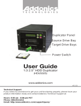 Addonics Technologies HDUSI3TDR User manual