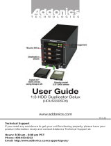 Addonics Technologies HDUSI3TDR User manual