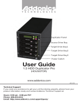 Addonics Technologies HDUSI3TDR User manual