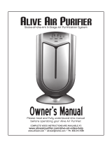 Alive Air Air Purifier Owner's manual