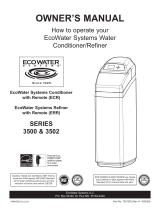 EcoWater ECR 3502R40 Owner's manual