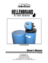 Hellenbrand Economical Water Conditioning System Series H-100 Owner's manual