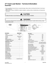 Maytag MAH9700A Series Datasheet