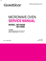 Goldstar MV1610ST User manual