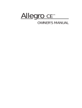 Juniper Allegro CE Owner's manual