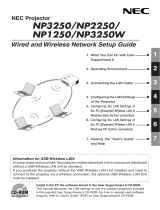 NEC NP1250 Owner's manual