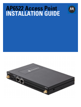 Motorola AP6522 Installation guide
