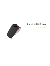 Parrot Minikit Neo 2 HD User manual