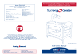 Baby Trend Nursery Center PY91960 User manual