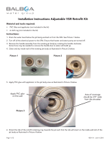 Balboa Water Group Adjustable VSR Retrofit Kit User manual