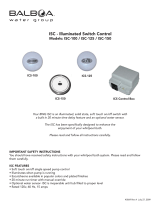 Balboa Illuminated Switch Controls (ISC) 100, 125, 150 User manual