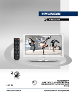 Hyundai H-LED19V8 User manual