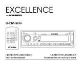 Hyundai EXCELLENCE H-CDM8030 User manual