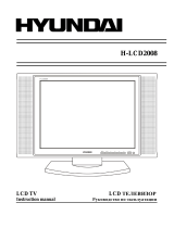 Hyundai H-LCD2008 User manual