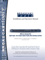 Broadcast Tools DAS 8.4 Owner's manual