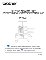 Brother PR-600 User manual