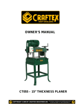 Craftex CT055 Owner's manual