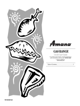 Amana AGG222VDW User manual