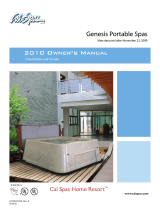 Cal Spas Genesis Portable Spa Owner's manual