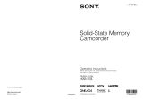 Sony PMW-350K Operating Instructions Manual