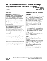 Johnson Controls TEC2045-2 Installation Instructions Manual