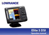 Lowrance Elite-5 DSI Operating instructions