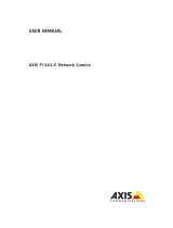 Axis P1343-E User manual