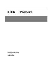 Eaton Powerware 9155 User manual