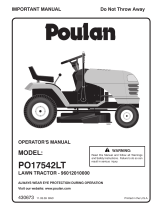 Poulan PO12530LT User manual