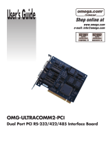 Omega RS-232 User manual